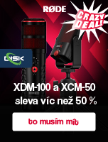 RODE: XCM‑50 & XDM‑100 – Rozpal svůj sound, chyť CRAZY DEAL!
